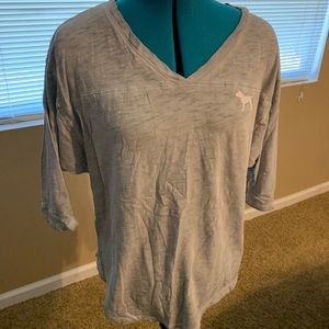 VS Pink 3/4 sleeve top